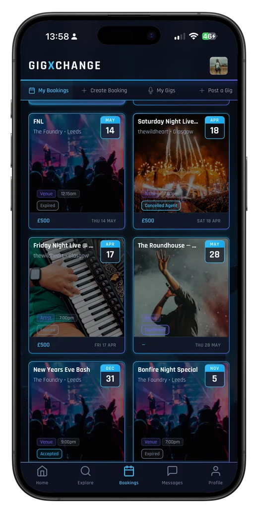 Bookings — offer, negotiate and confirm in one thread