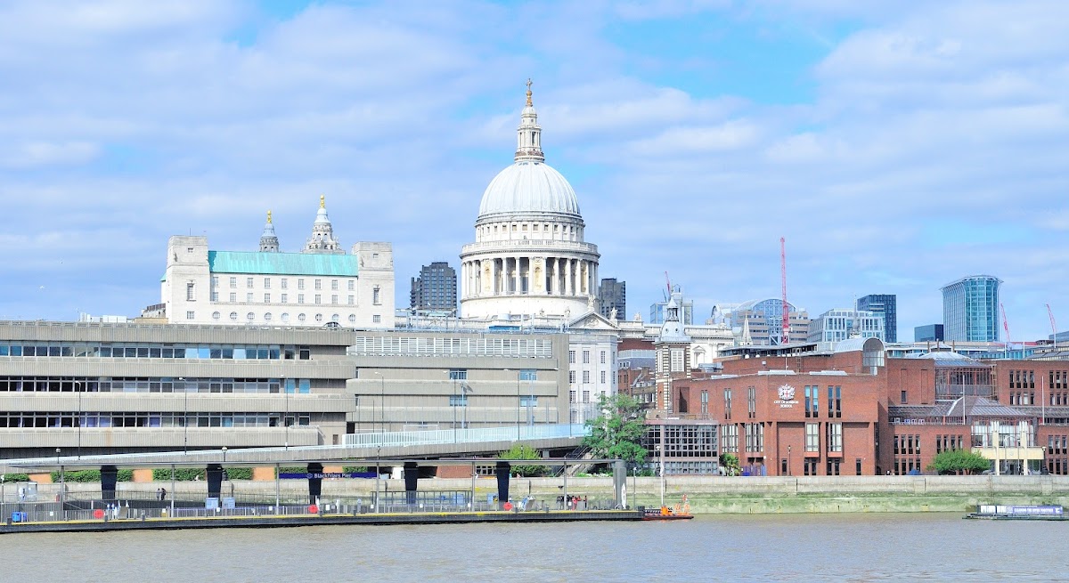 Blackfriars Pier Victoria Embankment photo