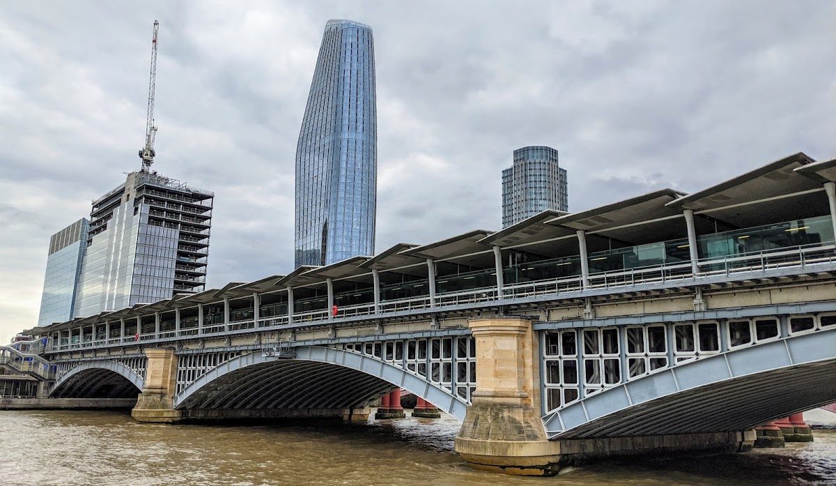 Blackfriars Pier Victoria Embankment photo