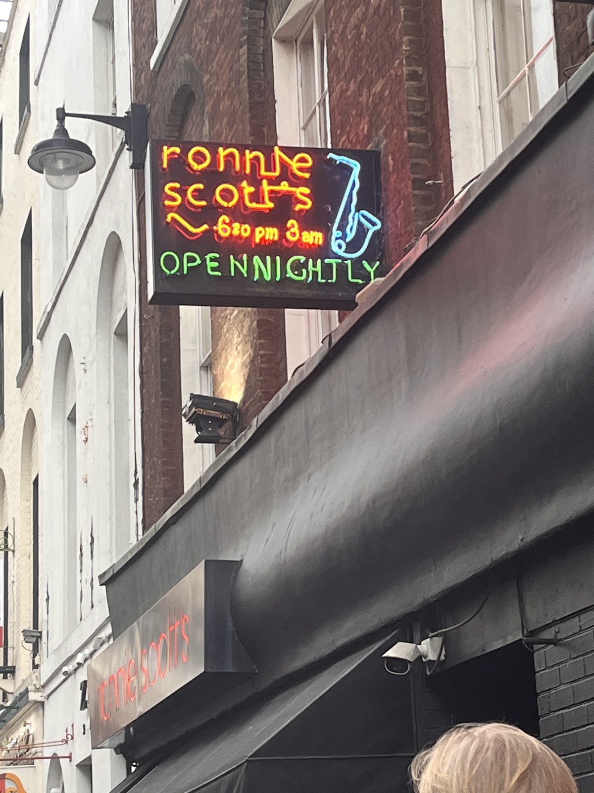 Ronnie Scott's photo