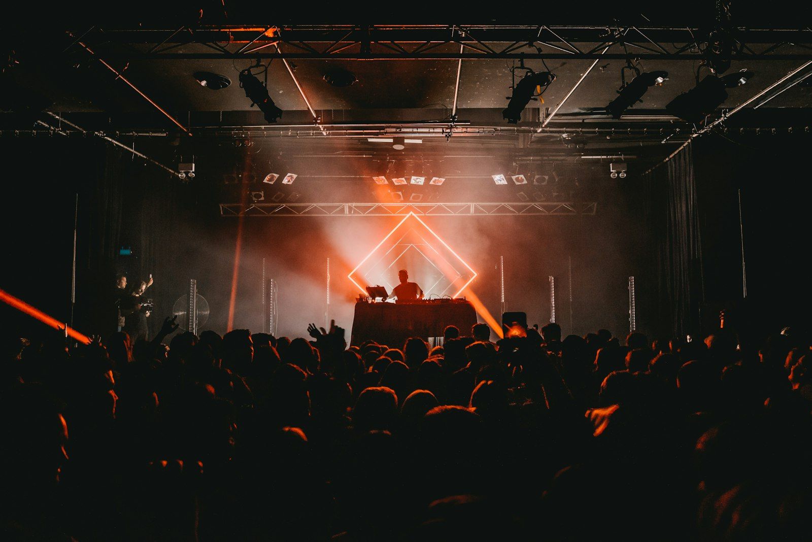 Behind the booth — Sub:Mission night