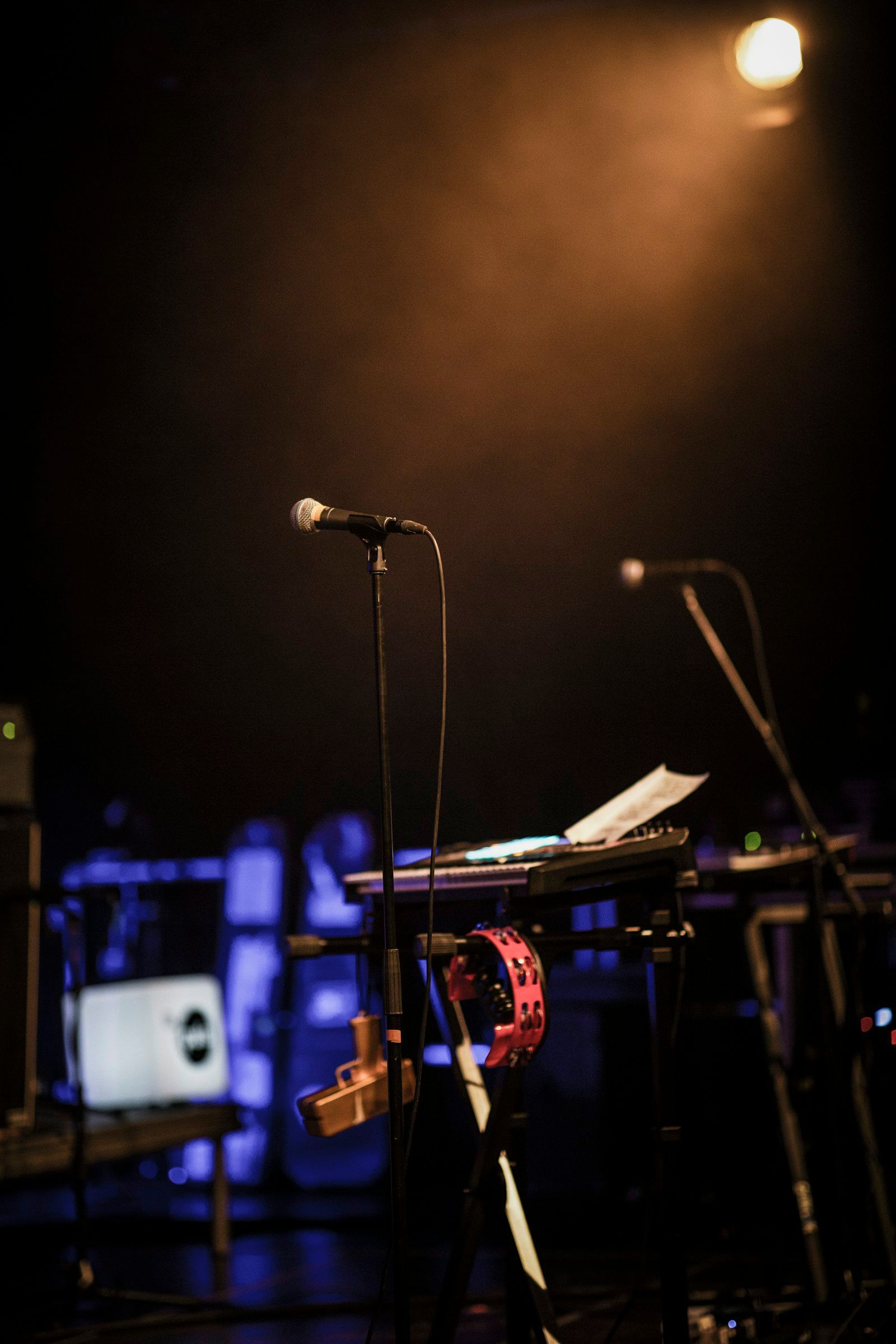 Stage ready — soul night