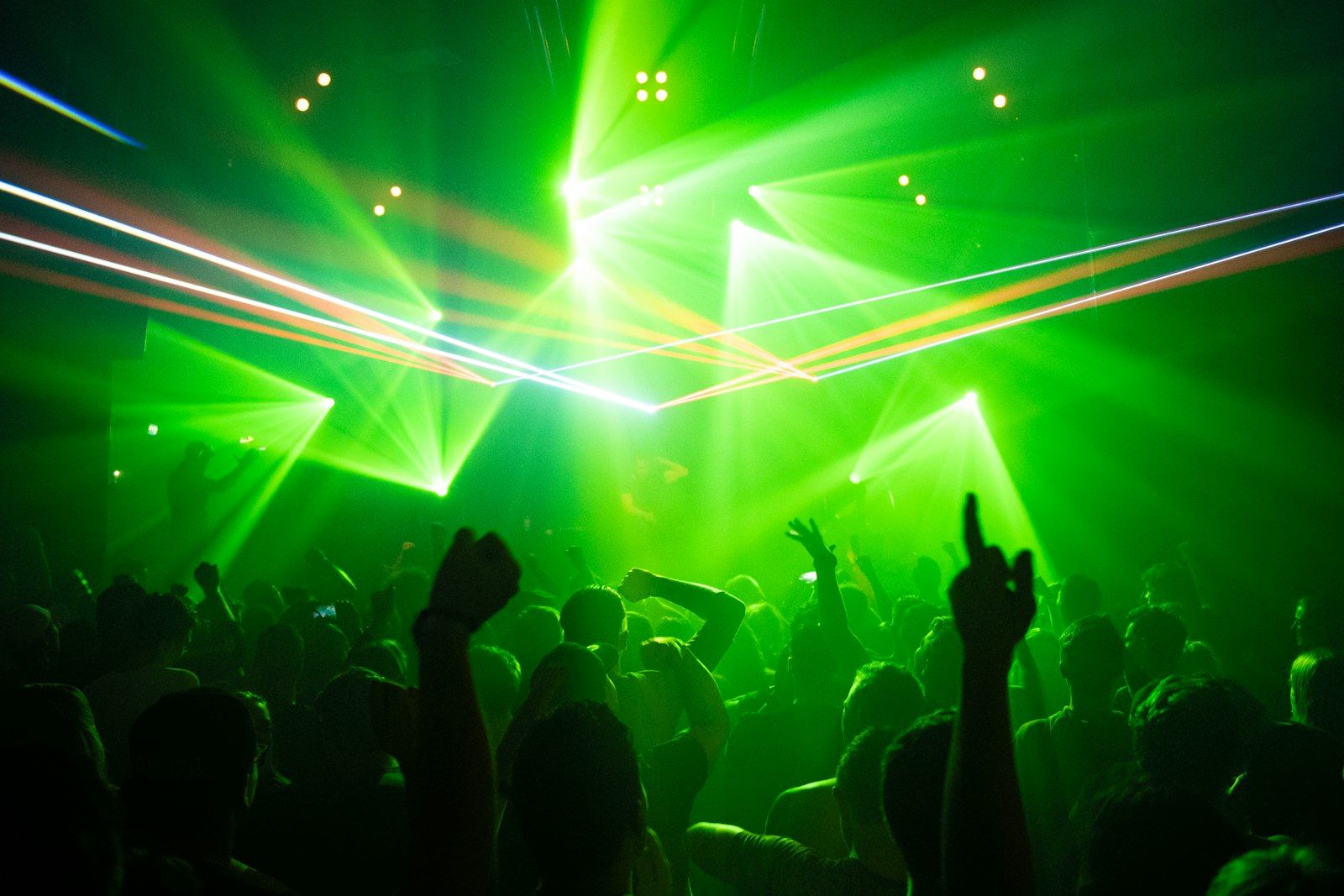 Depth Charge — green lasers